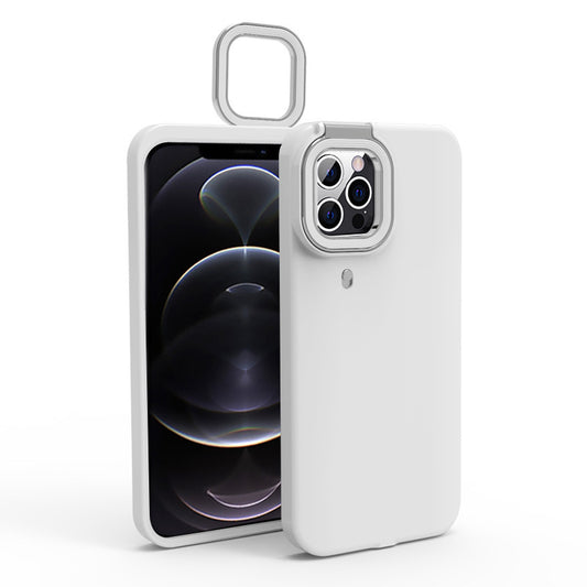 Compatible with Apple, Compatible with Apple , Suitable For Apple 12     12Promax Mobile Phone Case, Iphone11 Beauty Supplement Light Selfie Protective Cover