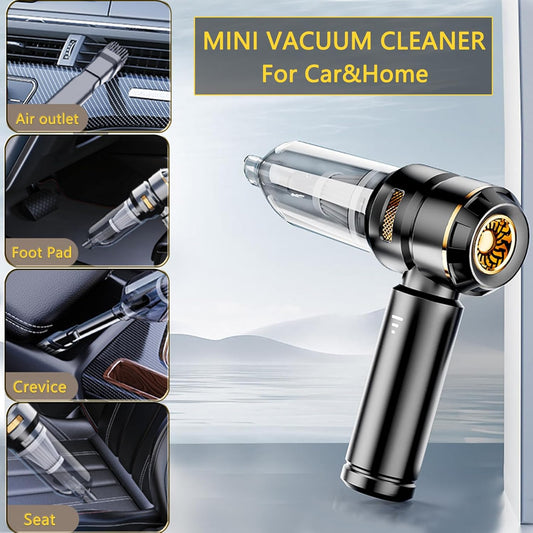 Car Vacuum Cleaner,22000Pa High Power Mini Vacuum Cleaner,Rechargeable Handheld Vacuum,Portable Cordless Compressed Air Duster Air Blower for Car Home
