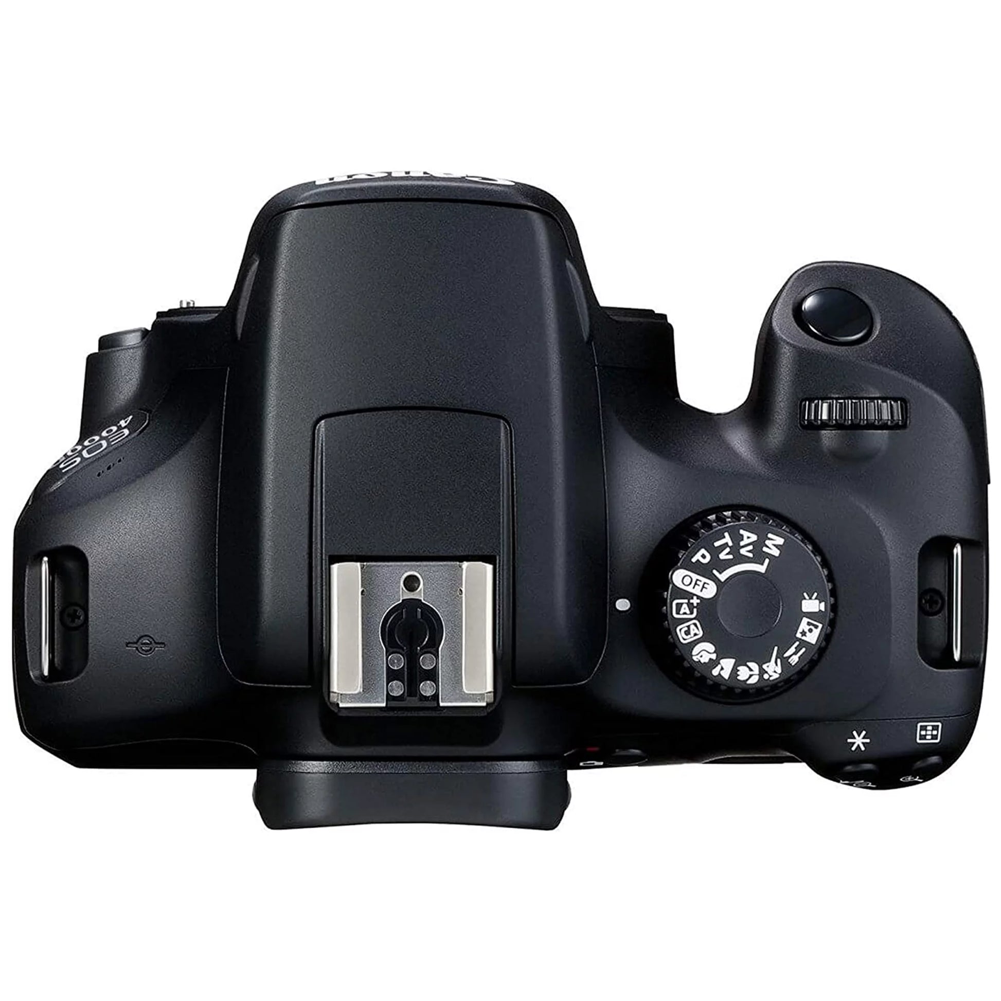 Canon EOS 4000D / Rebel T100 DSLR Camera + EF-S 18-55Mm Lens + Sandisk 64GB Memory Card +  Bundle (International Model)